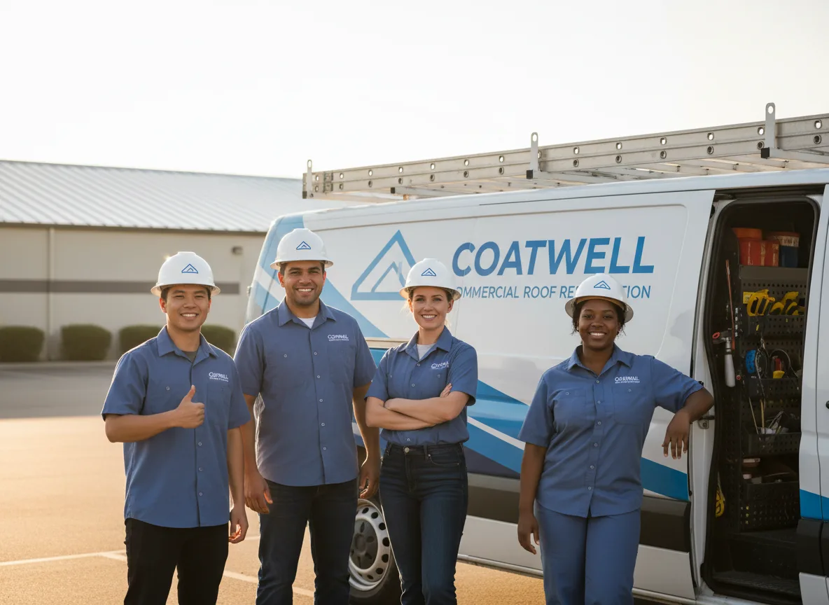 Commercial roof coating company in Runnemede, NJ